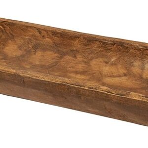 Bread Shaped Decorative Wooden Dough Bowl 1