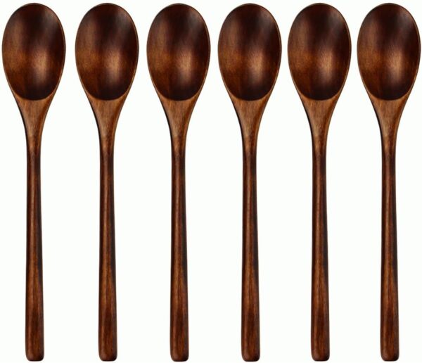 Durable Handmade Wooden Ladle Spoon Set 1