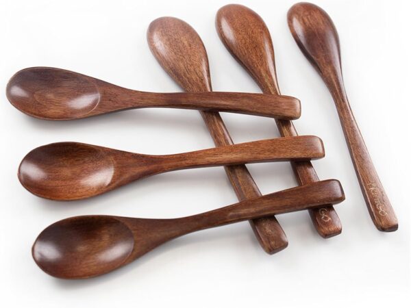 Modern Mini Handmade Wooden Spoons 1